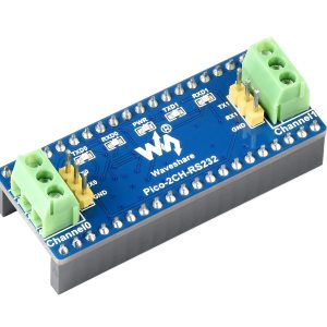 树莓派Pico双通道RS232扩展板 SP3232EEN驱动芯片UART通信