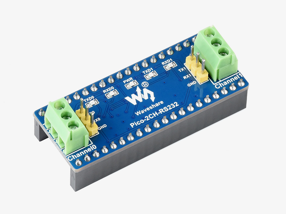 双通道 RS232 Pico 扩展板主图