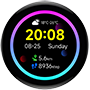 RP2350 圆形触摸 AMOLED 版带外壳
