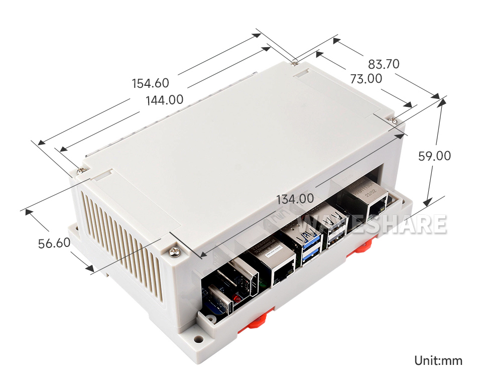 RS232 RS485 CAN Board 产品尺寸