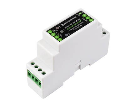 导轨式RS232转RS485有源数字隔离型串口转换器【D款】