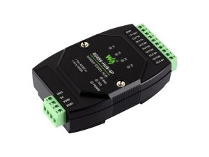 工业级隔离型 4 路 RS485 集线器中继器 导轨式 宽波特率适用范围 可通过一路 RS485 主口扩展 4 路 RS485 从口 带隔离和中继