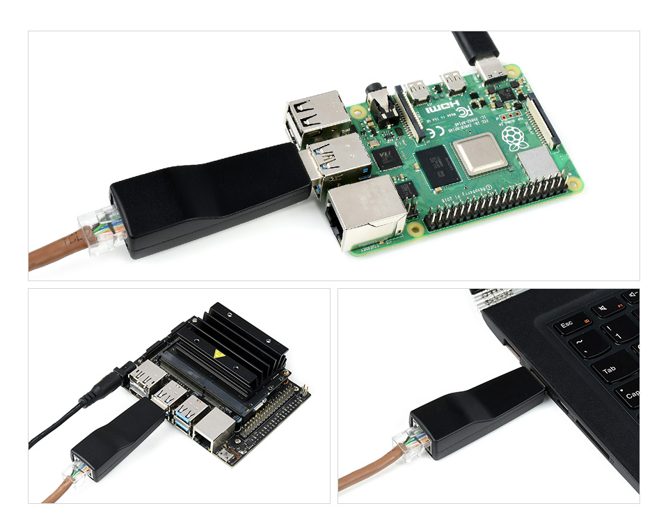 USB 3.2 Gen1 转千兆以太网26 个多功能 GPIO 引脚