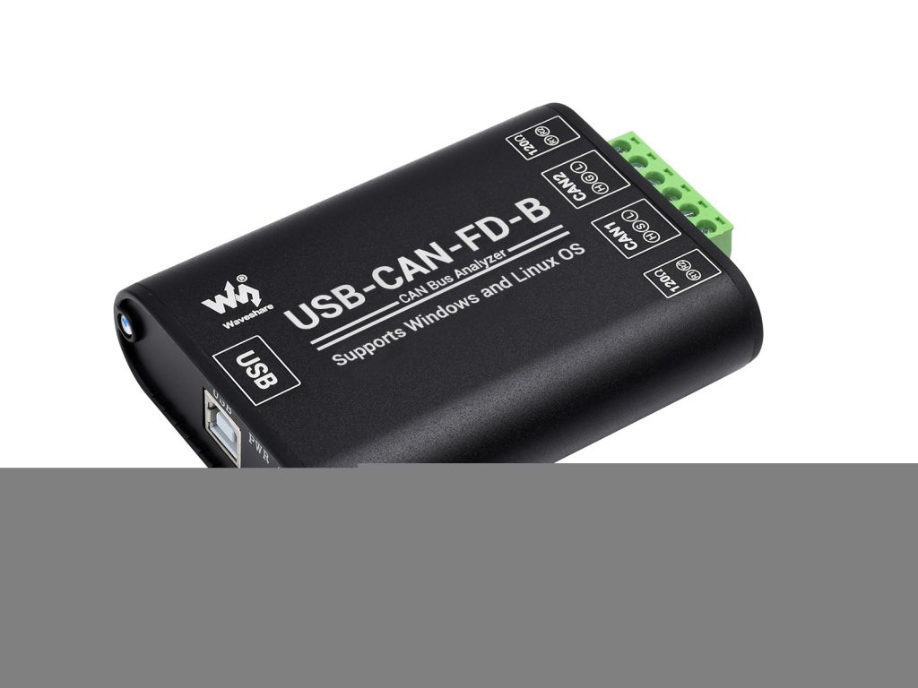 工业级CAN/CAN FD总线数据分析仪 USB转CAN FD接口转换器 CAN/CAN FD总线通讯接口卡 CAN/CAN FD协议数据分析仪