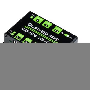 工业级4路USB2.0集线器 双主机共用随心切换 多重保护电路【不含电源适配器】