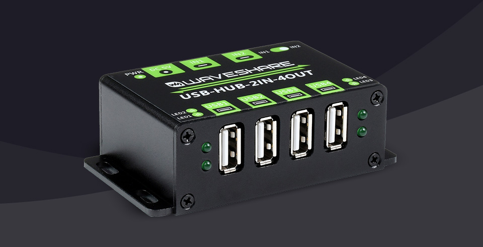 工业级 4 路 USB 集线器主图