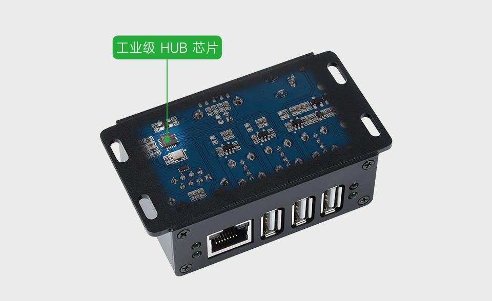 工业级多功能 USB 集线器工业级 USB HUB 芯片
