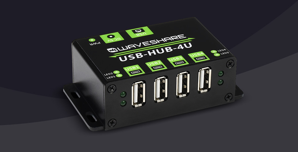 工业级 4 路 USB 集线器产品特性