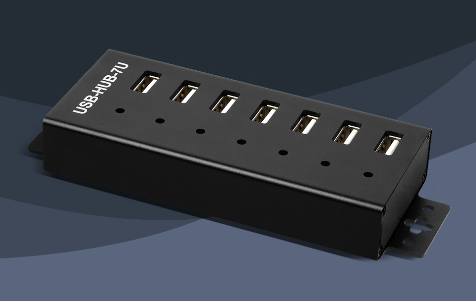 工业级 7 路 USB 集线器产品特性