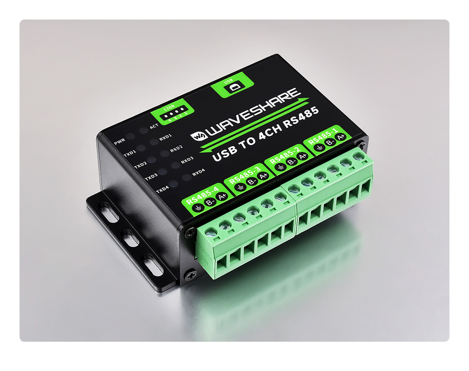 USB TO 4CH RS485 产品展示