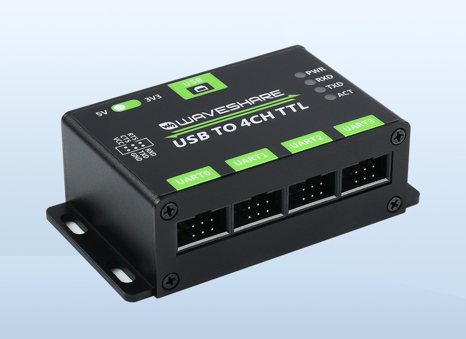 工业级 4 路 USB 集线器主图