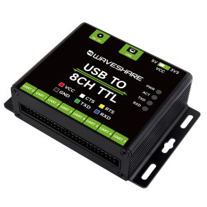 工业级 USB 转 8 路 TTL UART 通用串口通信 多种保护电路 多系统兼容