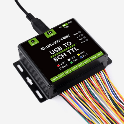 工业级 8 路 USB 集线器应用环境