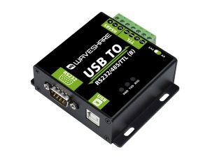 CH343G USB转RS232/485/TTL接口转换器 工业级隔离型