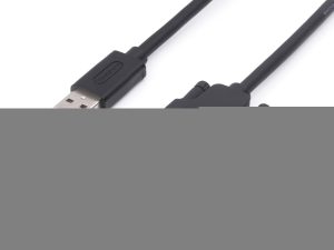 工业级USB转RS232串口线 USB Type A转DB9公头 原装FT232RNL芯片 线长1.5m 串口数据线