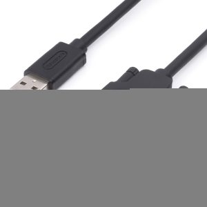 工业级USB转RS232串口线 USB Type A转DB9公头 原装FT232RNL芯片 线长1.5m 串口数据线