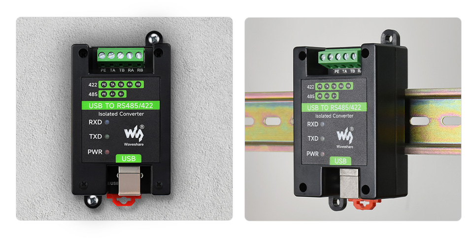 USB 转 RS485/422 工业级隔离型转换器