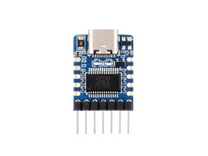 USB转UART (TTL) 迷你串口通信模块 体积小巧通信稳定防过流过压 多系统兼容 带排针
