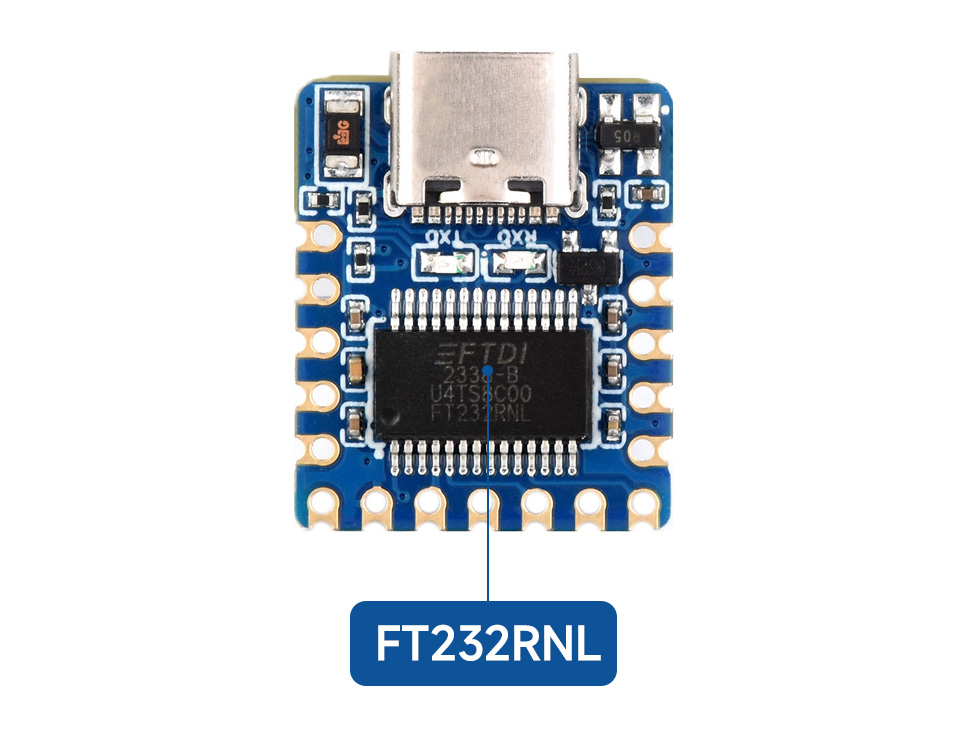 迷你串口通信模块 FT232RNL 方案